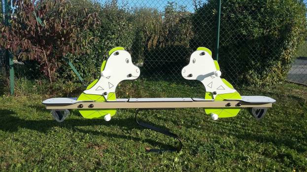 jeu à ressort "double Dino"