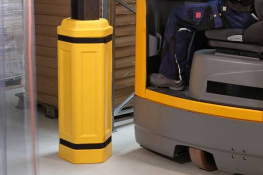 Protection de colone exagonale