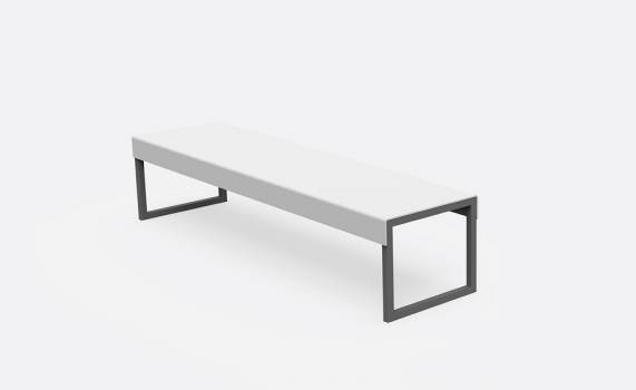 Banquette SPATULE ACIER