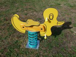 jeu sur ressort "CANARD "