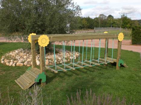 PONT SUSPENDU "jardin"