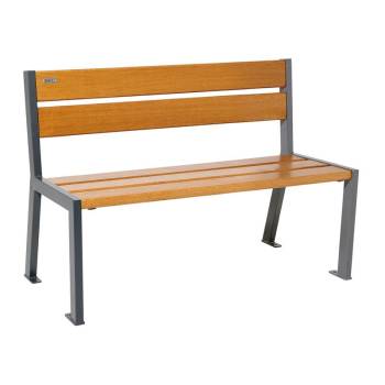 BANC silaos acier & bois