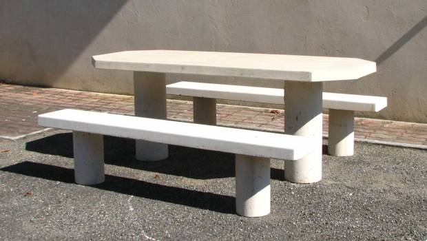 Table pique nique Ovale PMR